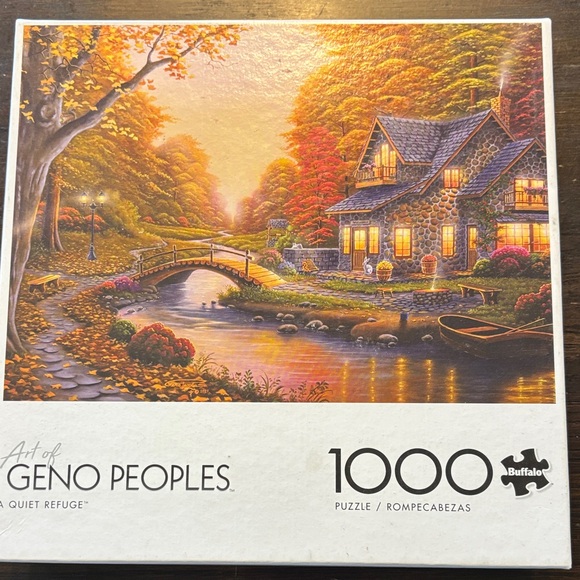 Buffalo Games 1000-Piece Puzzle, “A Quiet Refuge” - Picture 1 of 1